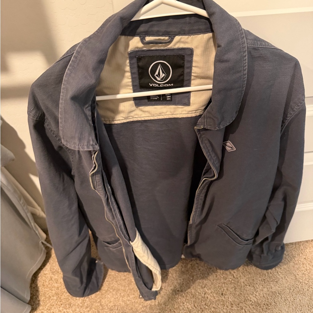 Men blue coat